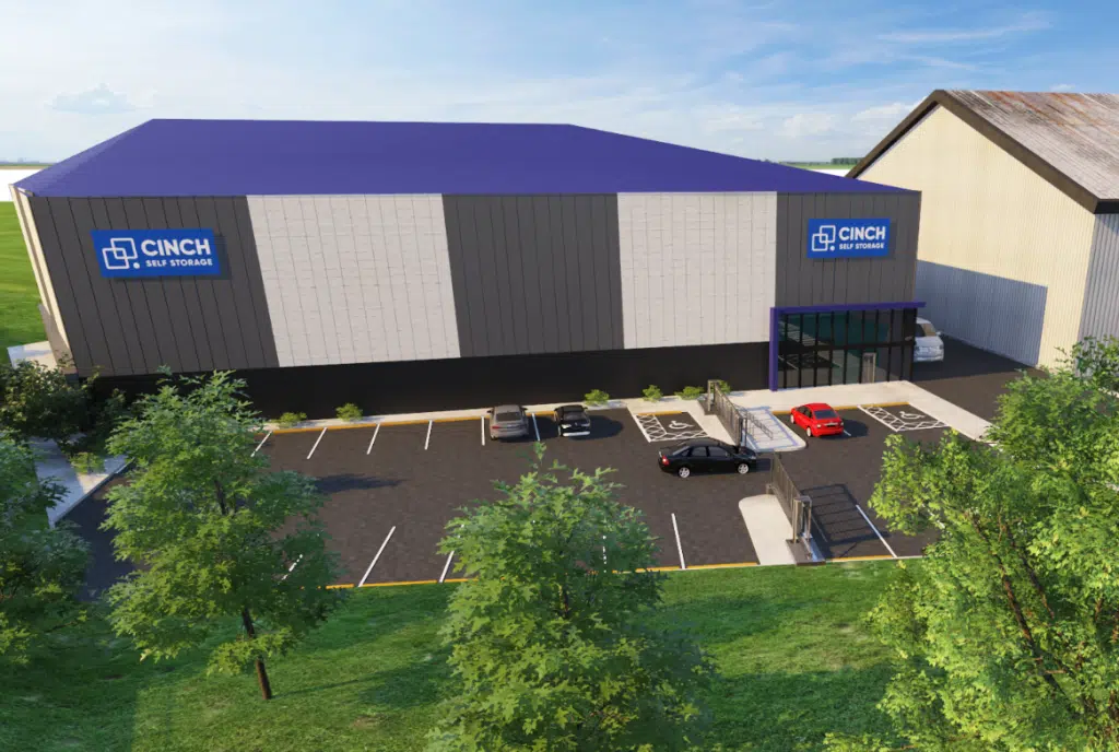 CGI image of Cinch Self Storage Ashford, London CGI image of Cinch Self Storage Ashford, London